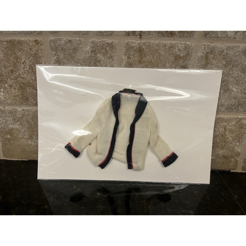 Vintage Ken Doll Time For Tennis #790‎ White Sweater 1960's